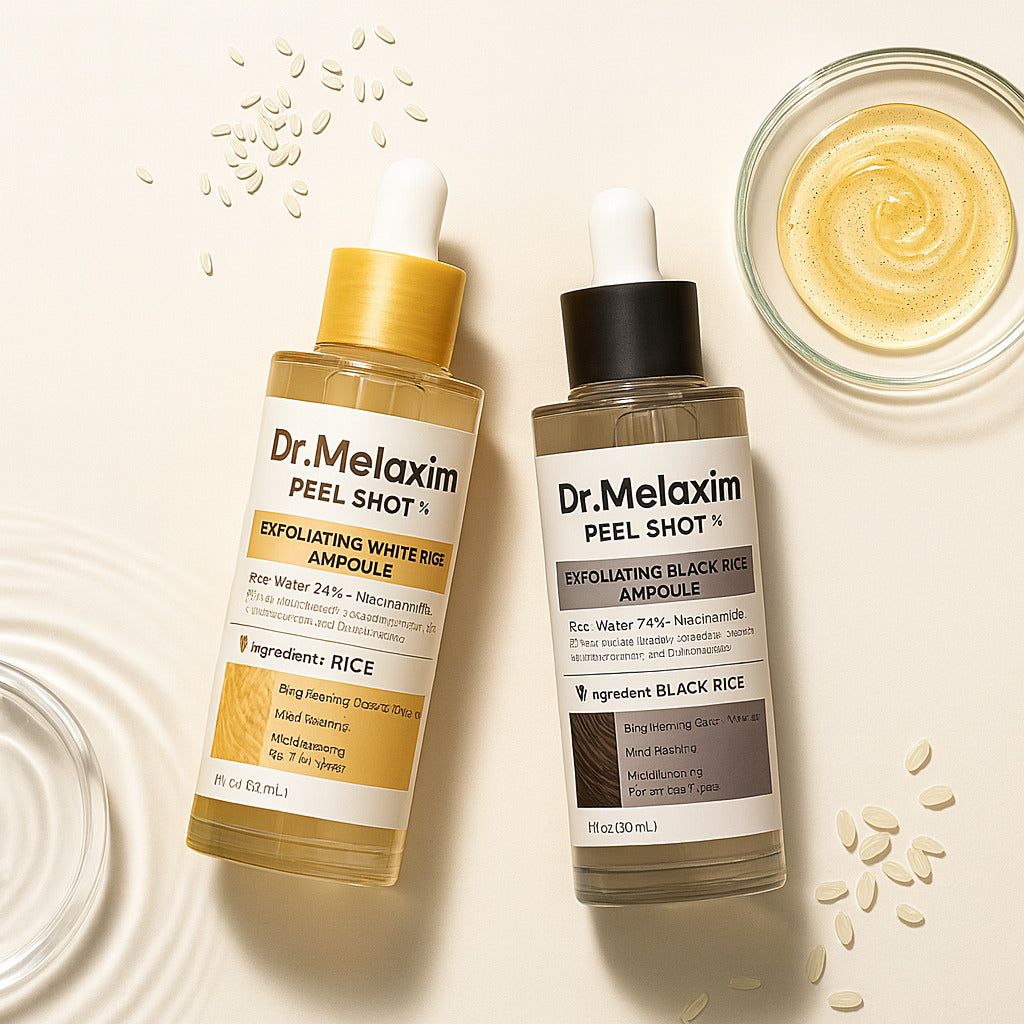 Glow Rice Ampoule Duo - Brightening & Exfoliating Serum (2 x 80ml)