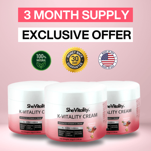 K-Vitality Cream™ 3 Month Supply