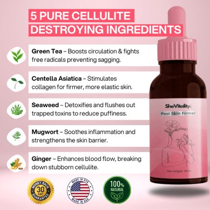 SheVitality™ Post-Skin Firmer - BUY 1 GET 2 FREE + ANTI COLLAGEN MASK