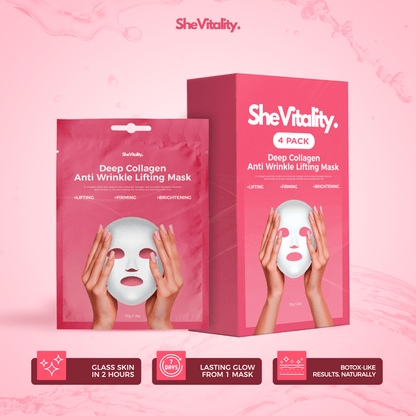 Collagen Glow Up Mask 2.0 - 30 Day Supply (4 Masks)