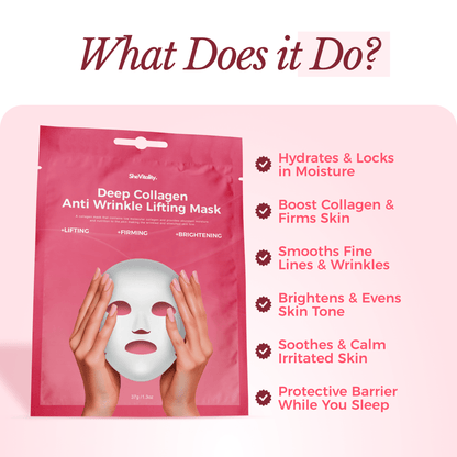 Collagen Glow Up Mask 2.0 - 30 Day Supply (4 Masks)