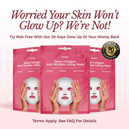 Collagen Glow Up Mask 2.0 - 30 Day Supply (4 Masks)